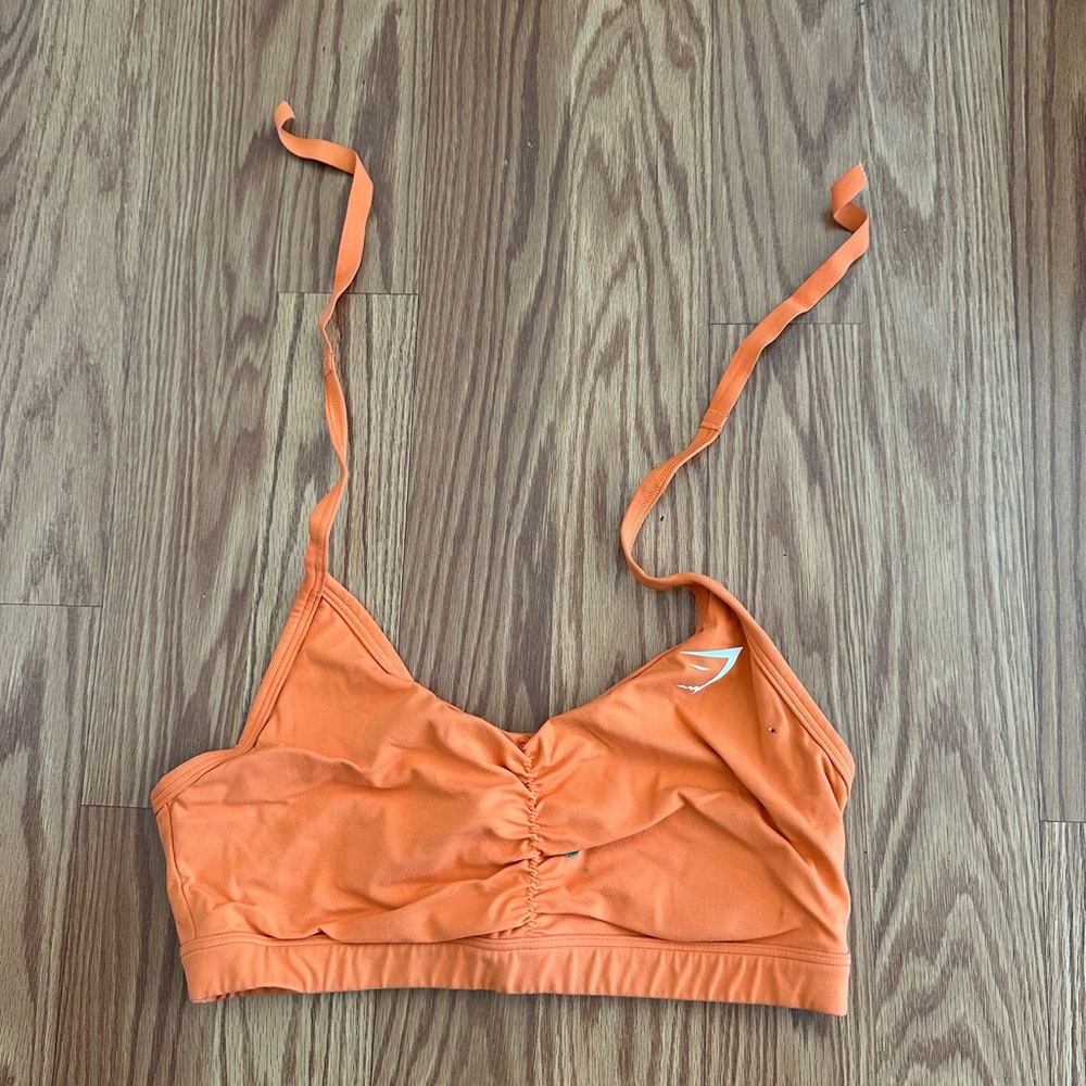 Gymshark Bright Orange Sports Bra